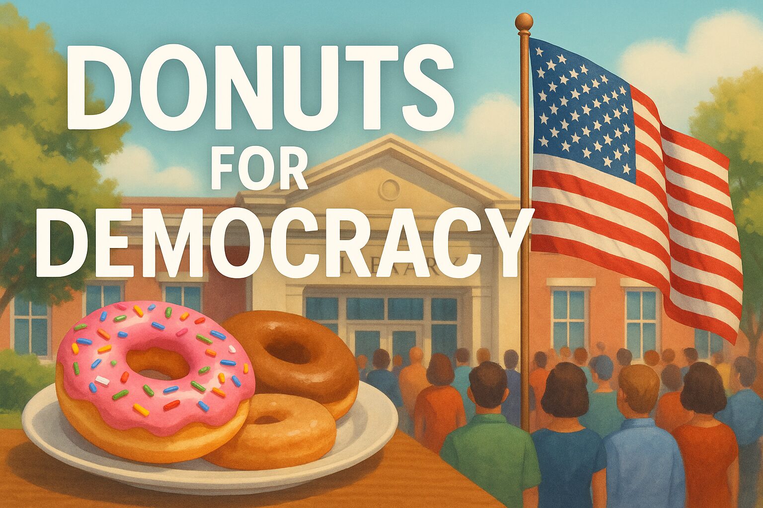 Donuts, Democracy, and a Big Thank You