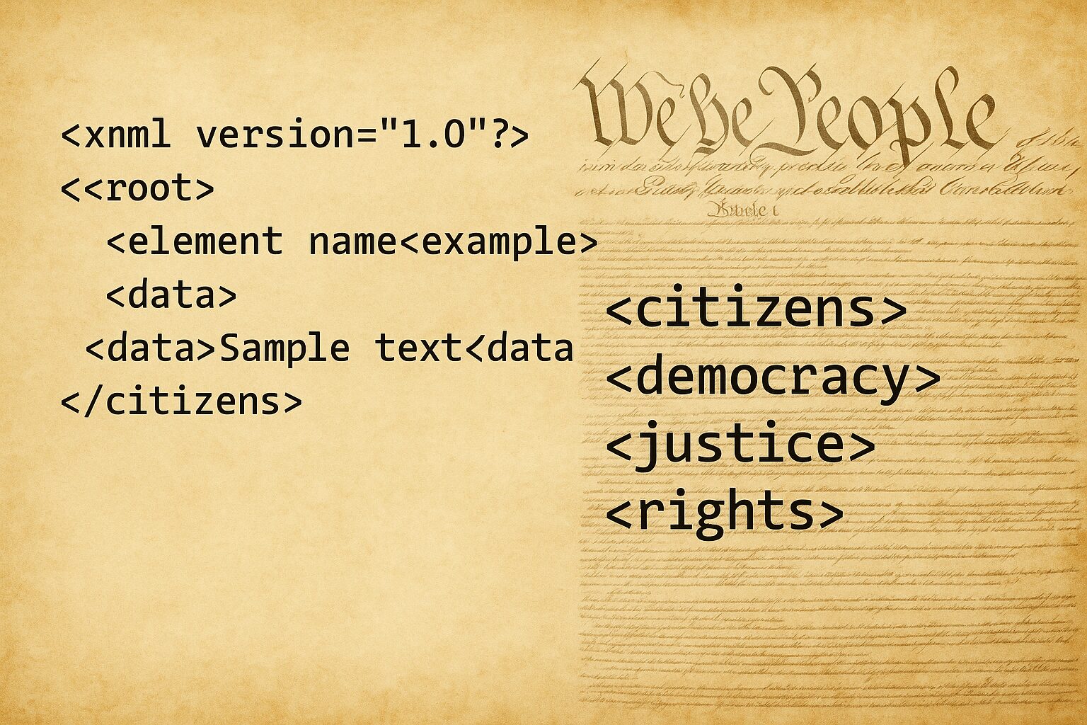 Democracy Doesn’t Work Without a Shared Language (2/3): IP, XML, and the Grammar of Governance
