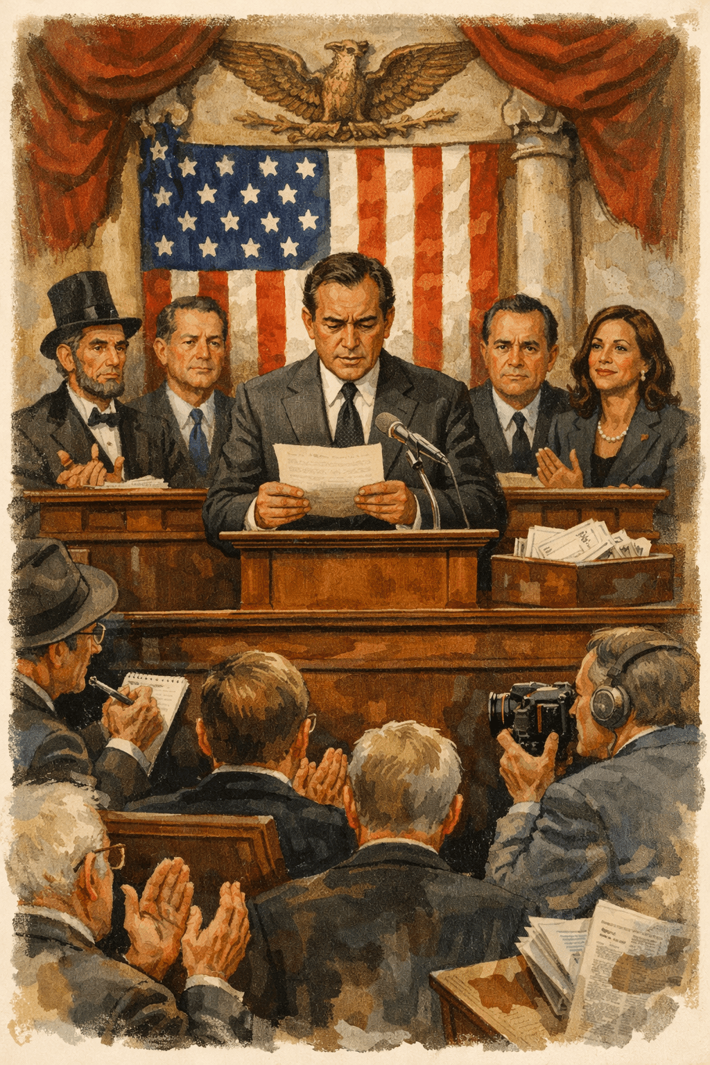 The Vice President Who Announces His Own Defeat