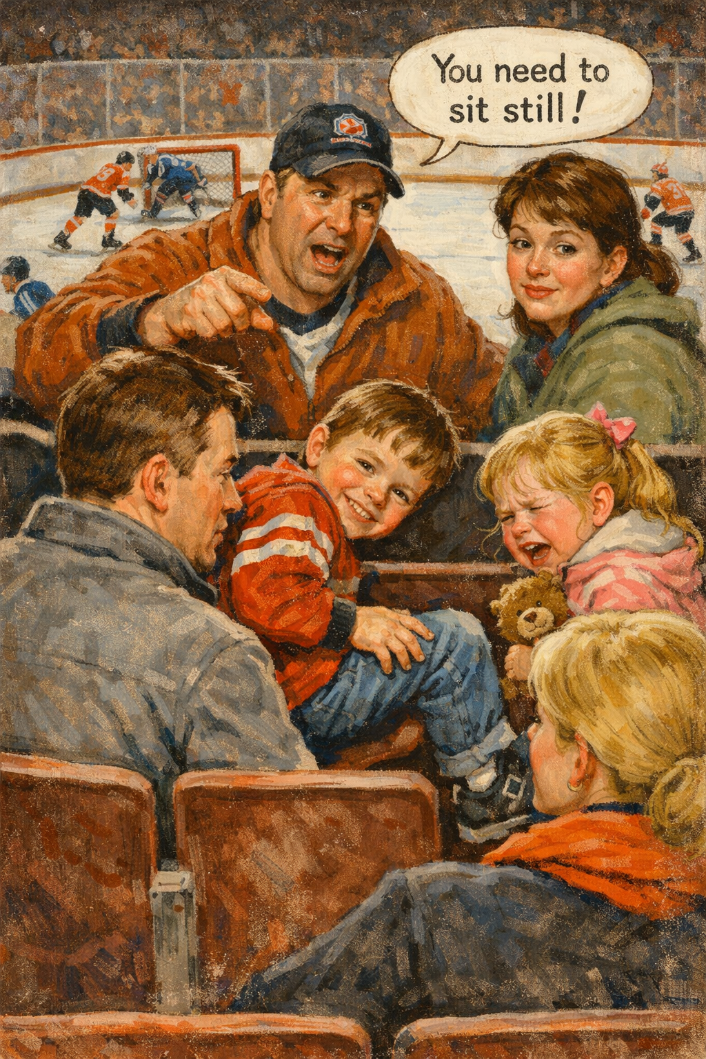 Hockey Night and the Theater of Parenting